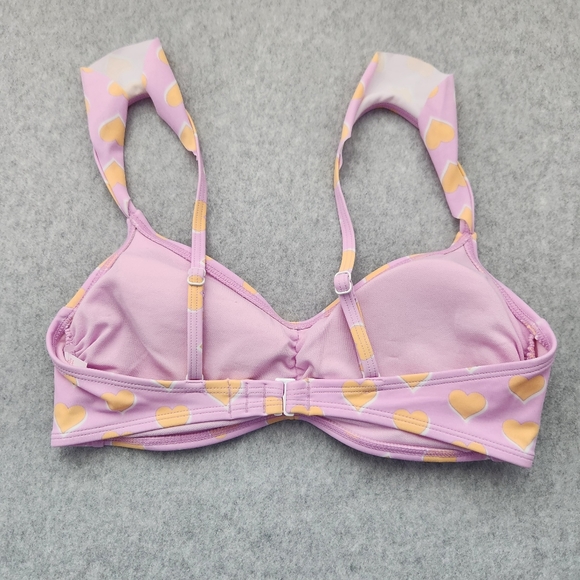 Stoney Clover Lane x Target NWOT Women’s Flutter Strap Heart Bikini Top Size S - Picture 6 of 10